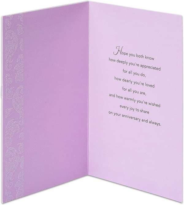 Anniversary Card for Couples - You're Both So Special