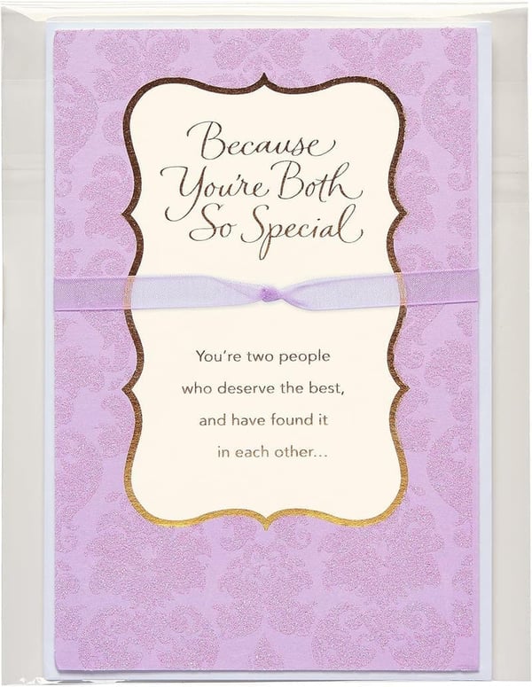 Anniversary Card for Couples - You're Both So Special