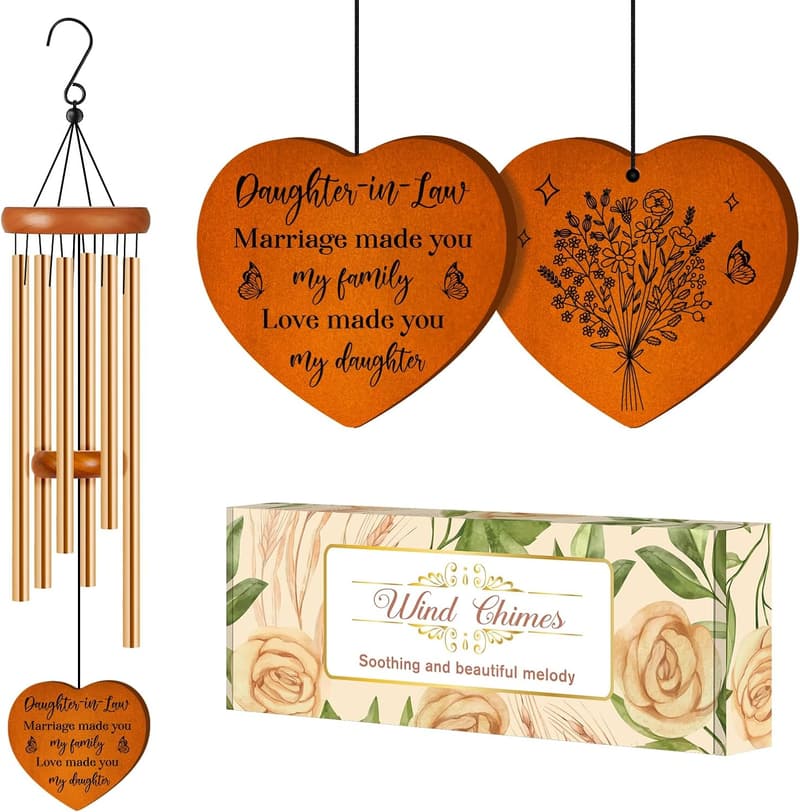 Birthday Wind Chimes Gift for Daughter-in-Law