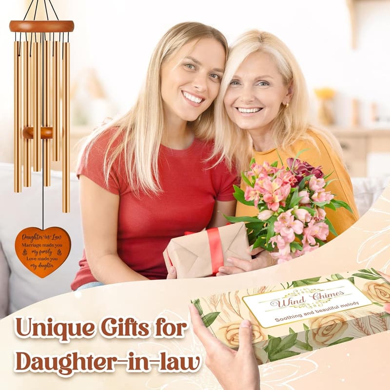 Birthday Wind Chimes Gift for Daughter-in-Law