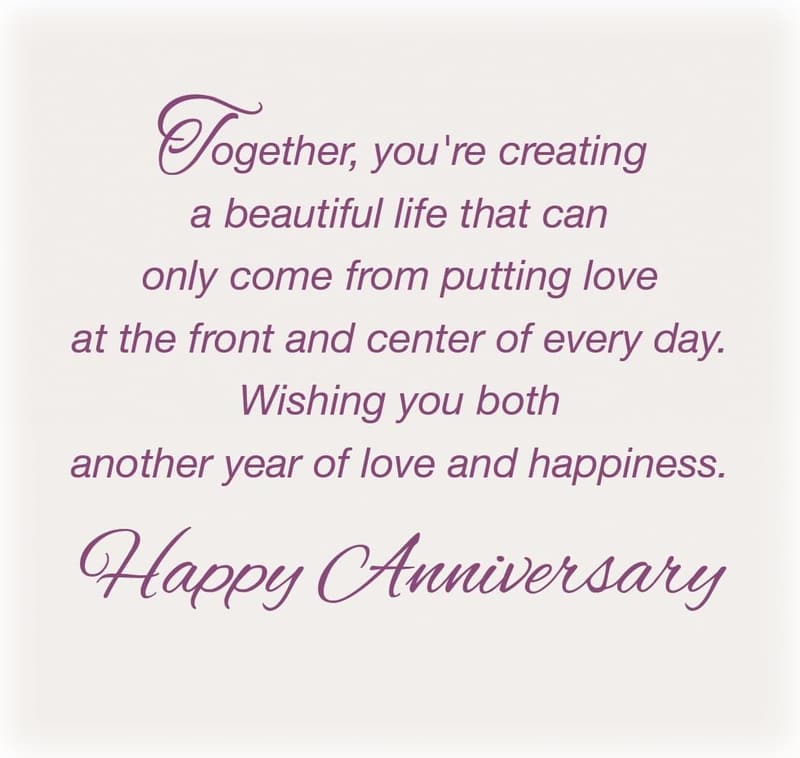 Anniversary Card for Son & Daughter-in-Law - Premium 5