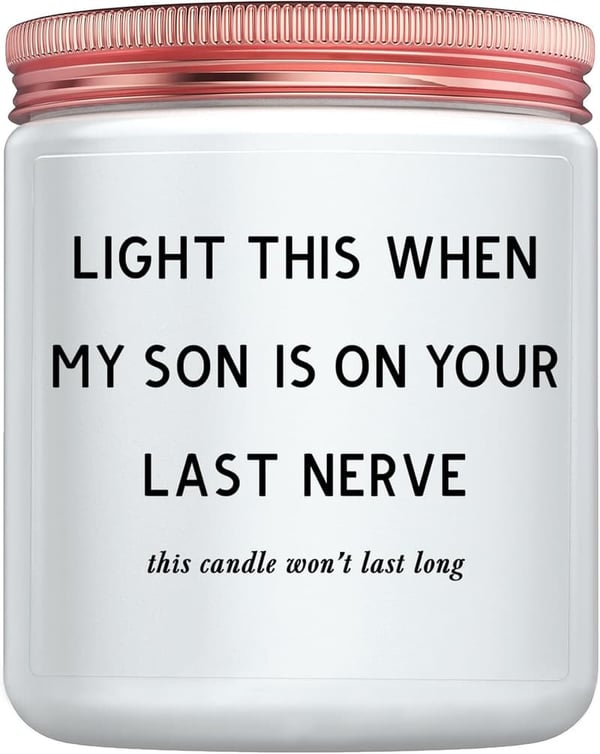 Funny Adult Candle Gift for Daughter-in-Law's Birthday