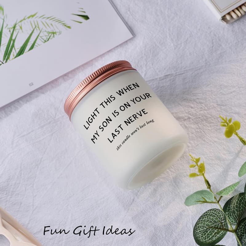 Funny Adult Candle Gift for Daughter-in-Law's Birthday