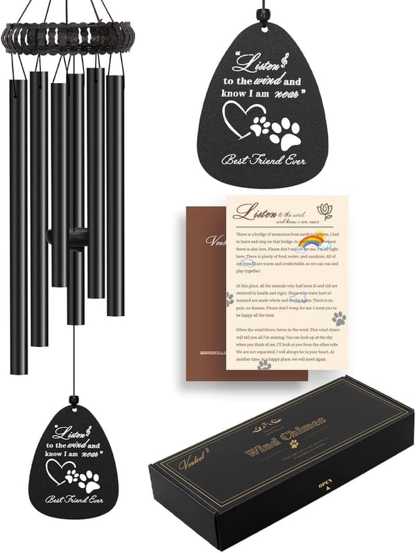 Dog Memorial Wind Chimes - 28