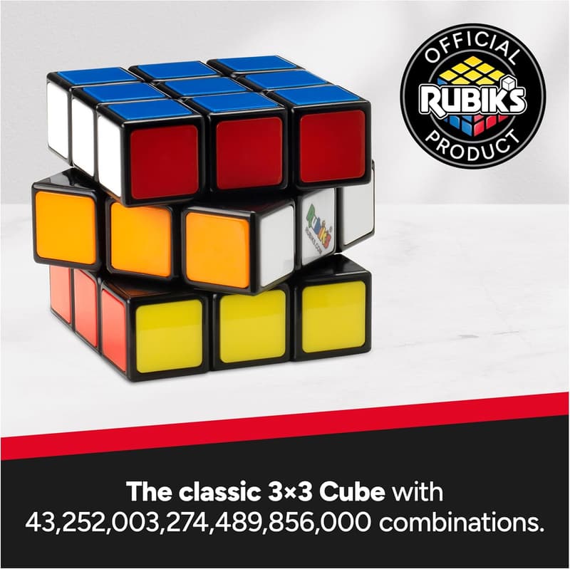 Rubik's Cube 3x3 Color-Matching Puzzle for Ages 8+