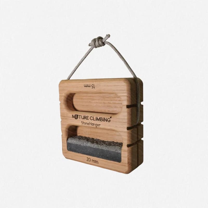 Rock Climbing Hangboard | Hard Wood Fingerboard for Strengthening