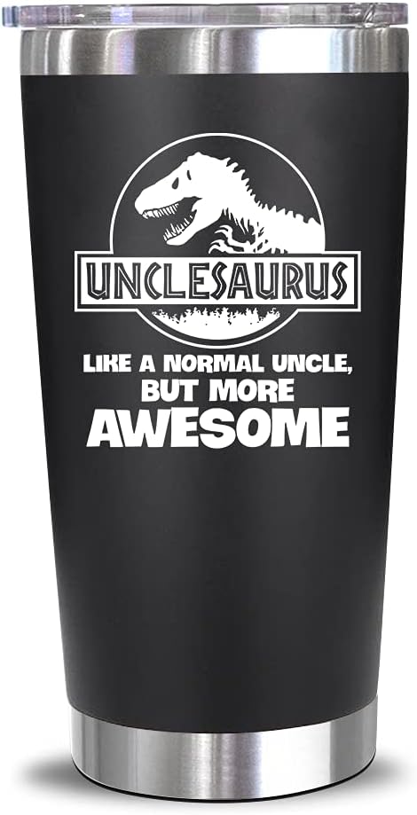 Funny 20 oz Tumbler Gift for New Uncle on Father's Day