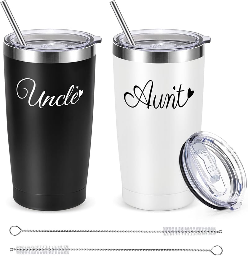 Aunt and Uncle 20oz Insulated Tumbler Set (2 PCS)