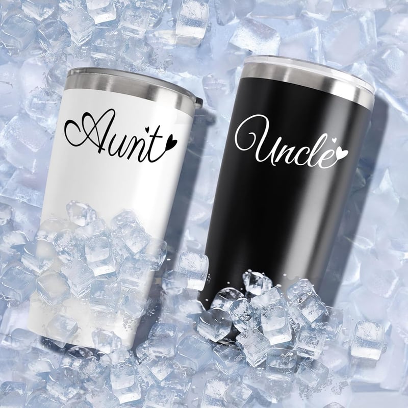 Aunt and Uncle 20oz Insulated Tumbler Set (2 PCS)