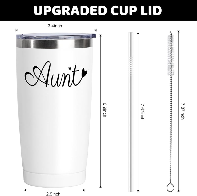 Aunt and Uncle 20oz Insulated Tumbler Set (2 PCS)