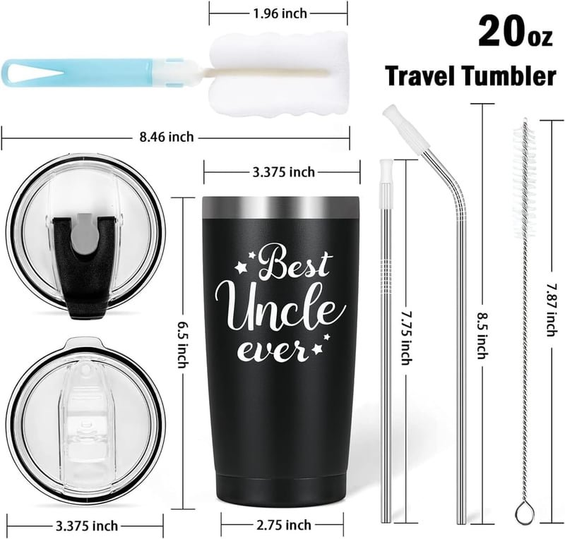 Aunt and Uncle Gifts - 20 Oz Insulated Tumbler Set