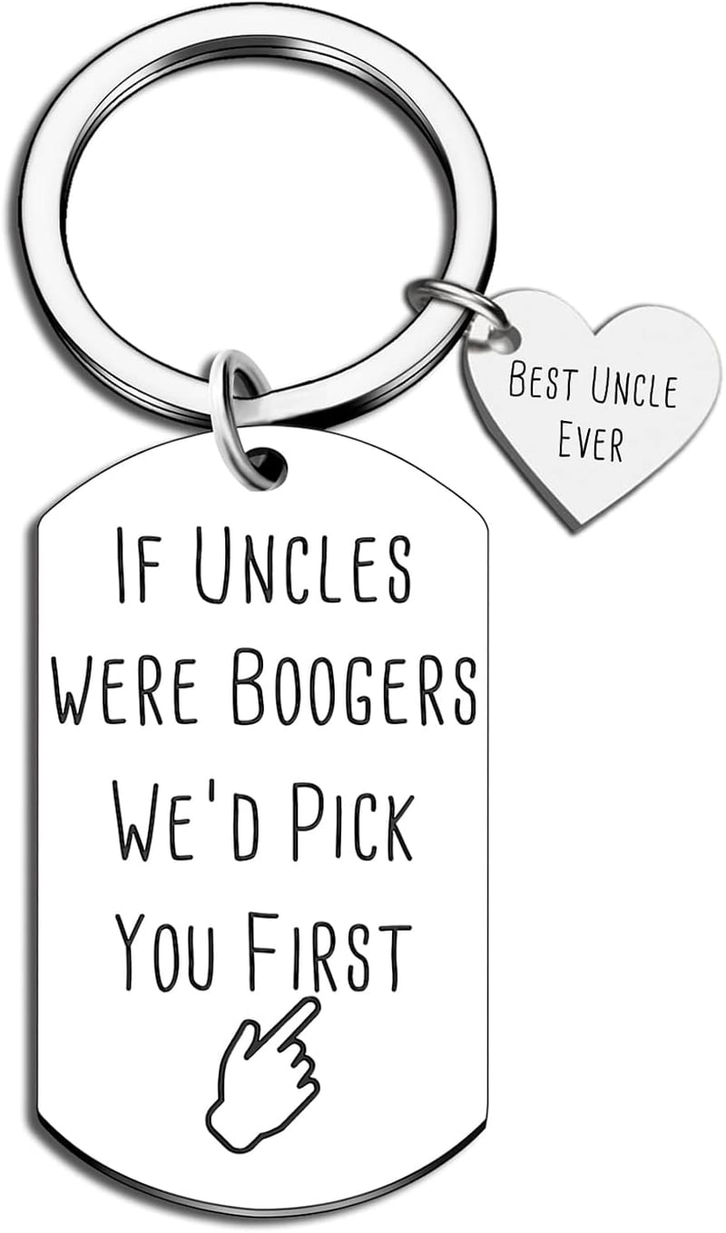 Funny Personalized Keychain for Uncle - Father's Day Gift