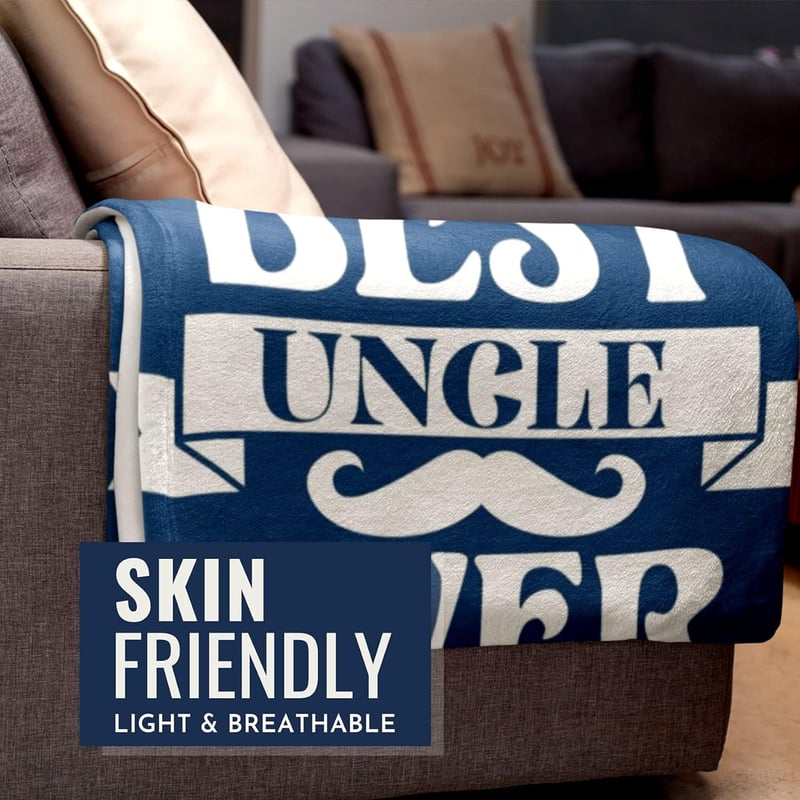 Throw Blanket for Uncle and Aunt - 50x65 inches Christmas Gift
