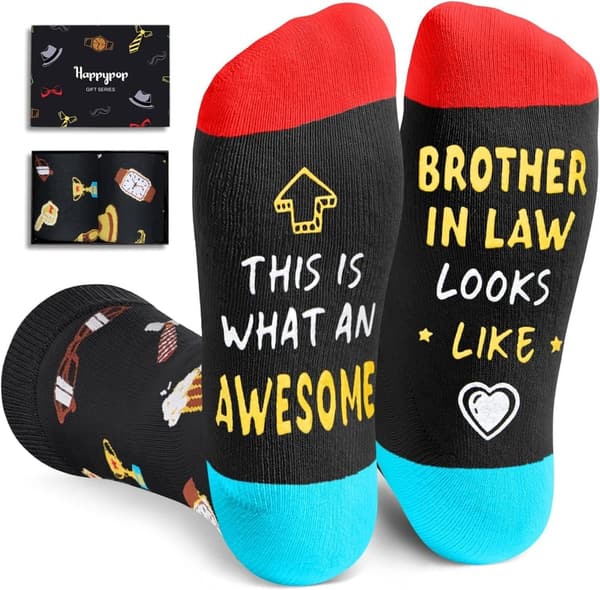 Father's Day Socks for Men - Funny Gift for Dad, Uncle, or Son-in-Law