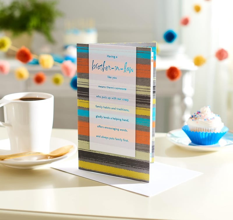 Birthday Card for Brother-In-Law - Feeling Proud