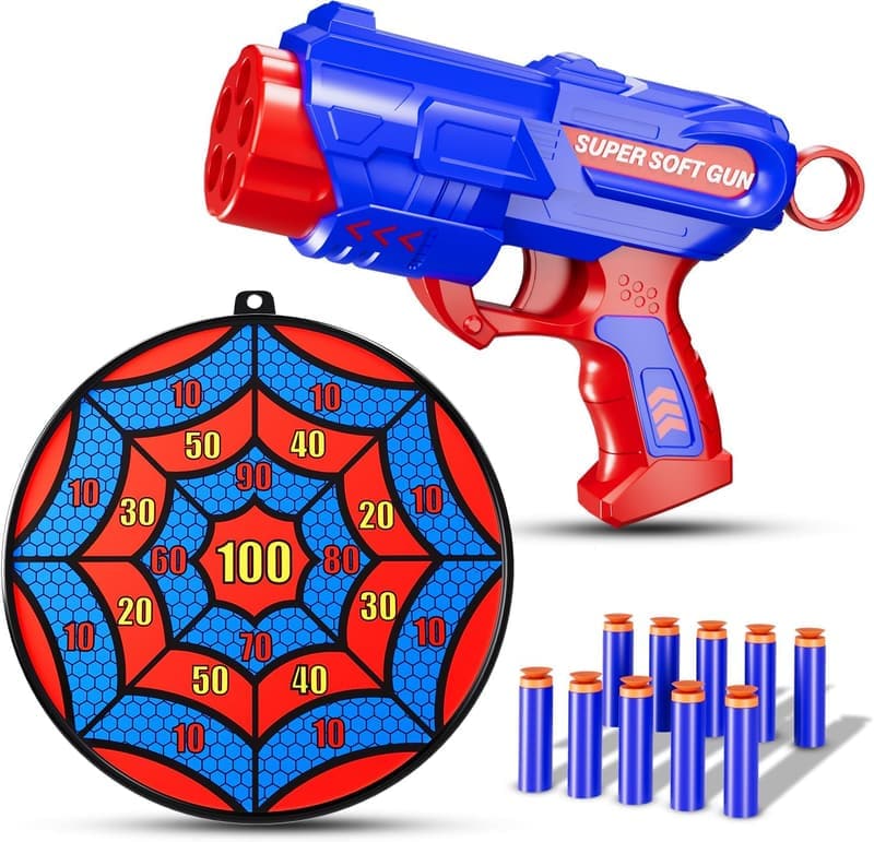 Nerf Gun Party Shooting Targets Set for Kids Ages 4-10