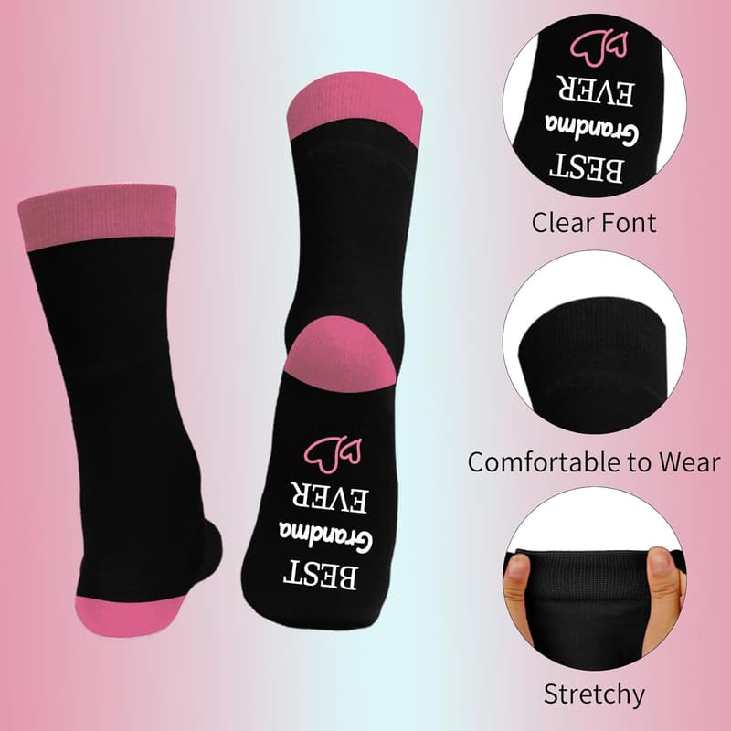 Socks Gift Set for Moms and Dads - Perfect for Mother's & Father's Day