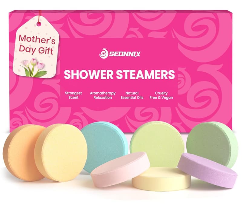 Aromatherapy Shower Steamers 8-Pack for Relaxation & Self-Care