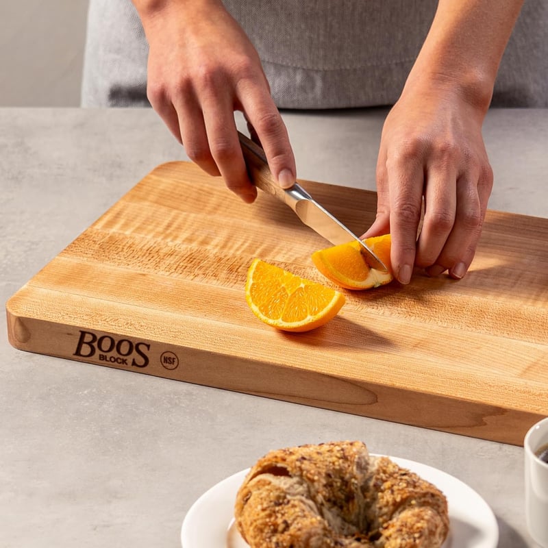 Maple Wood Reversible Cutting Board - 16