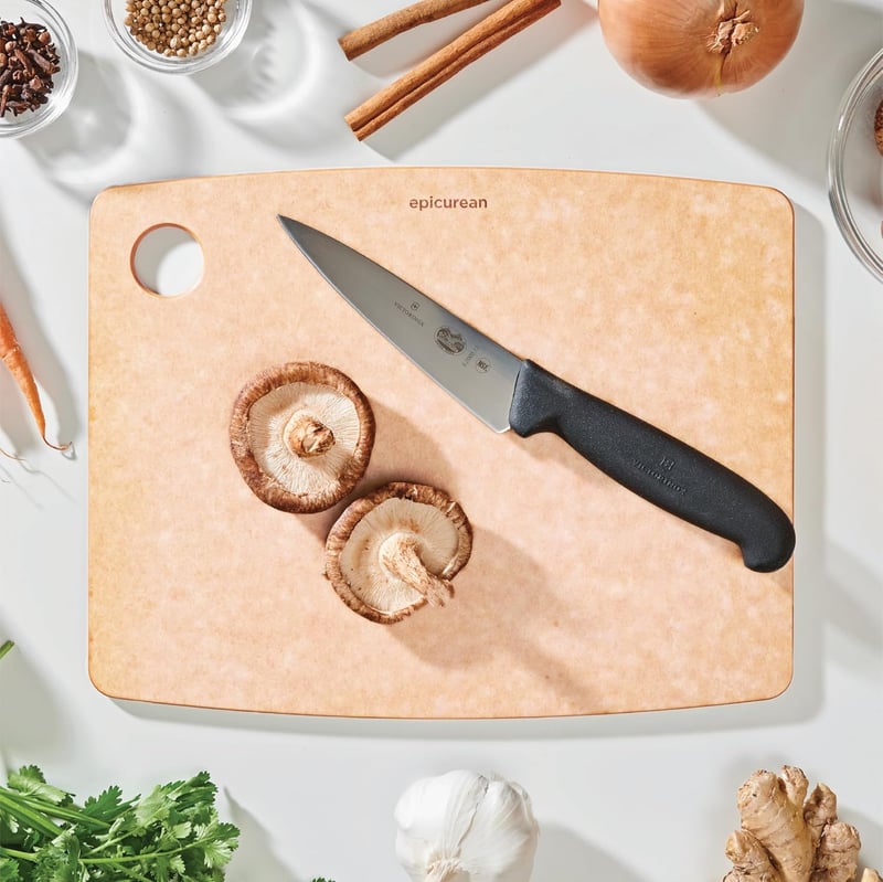 Natural Epicurean Kitchen Cutting Board, 14.5 x 11.25 Inch