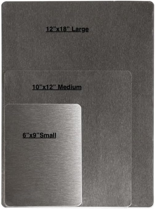 RiversEdge Medium Stainless Steel Cutting Board - 10