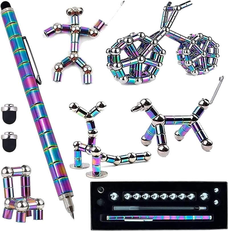 Magnetic Fidget Pen - Stress Relief Tool for Christmas Gift