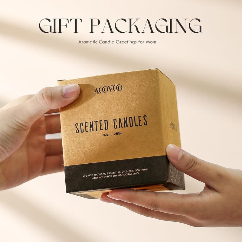 Thank You Gift: 9oz Lavender Soy Wax Candle for All Occasions