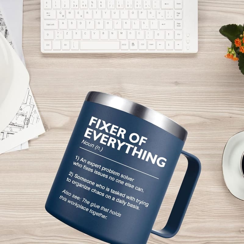 Thank You Gifts for Men - 14 Oz Coffee Mug for Bosses & Coworkers