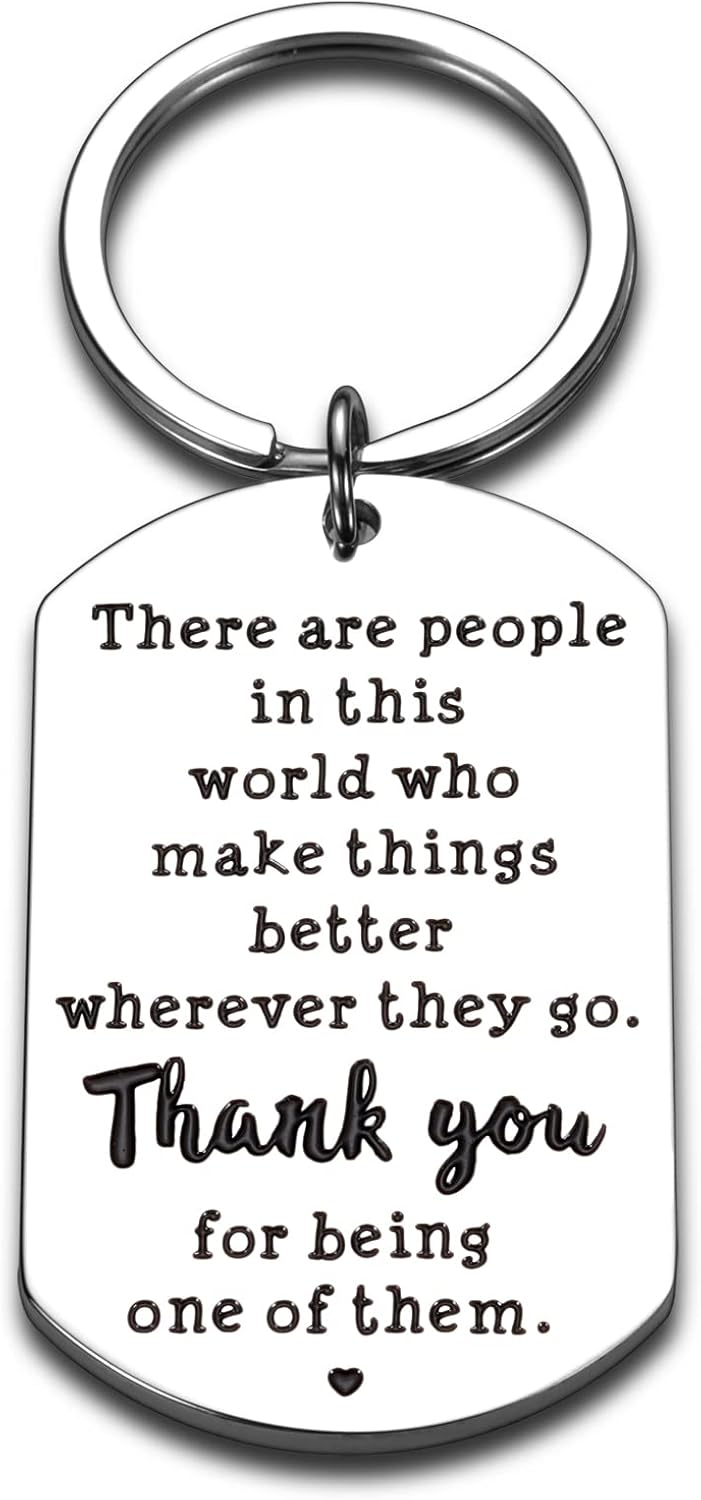 Inspirational Keychain for Boss Appreciation and Retirement