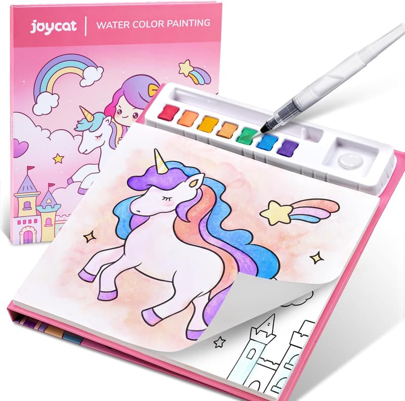Unicorn Watercolor Painting Set for Toddlers Age 3-8
