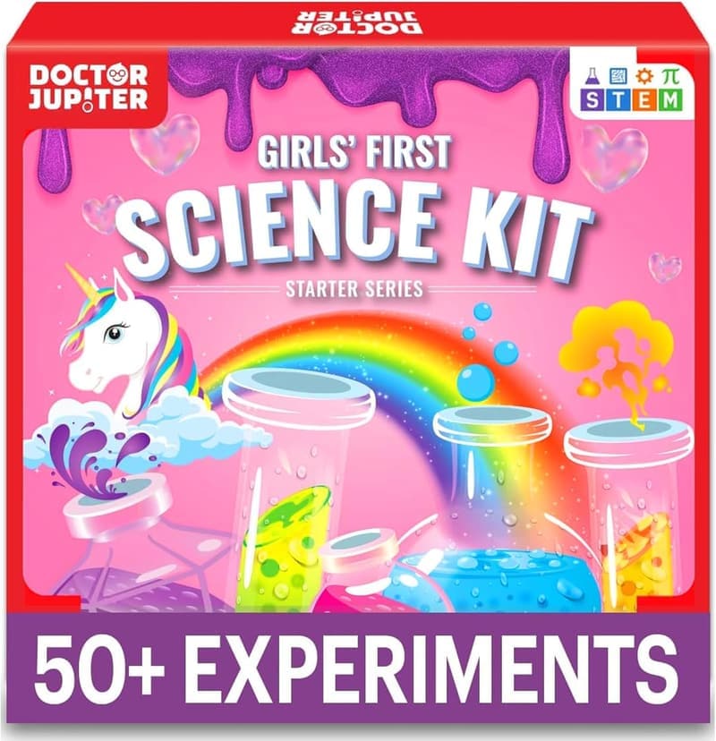 STEM Science Kit for Girls Ages 4-12 | Educational Birthday Gift