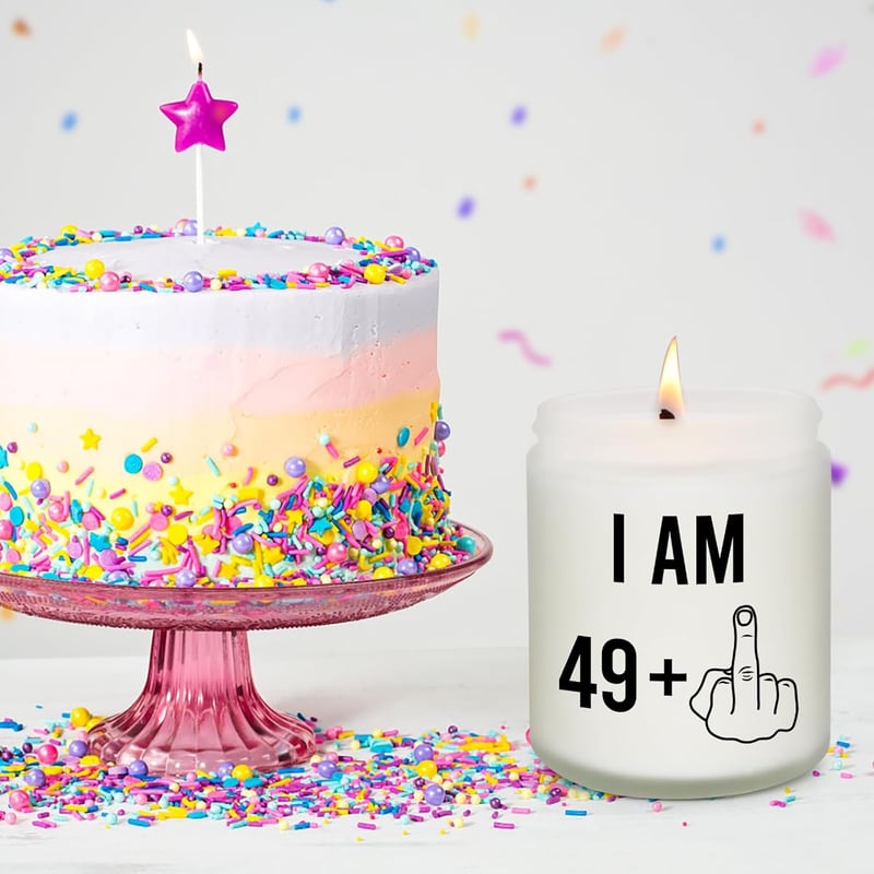 50th Birthday Decorations & Candles for Men and Women