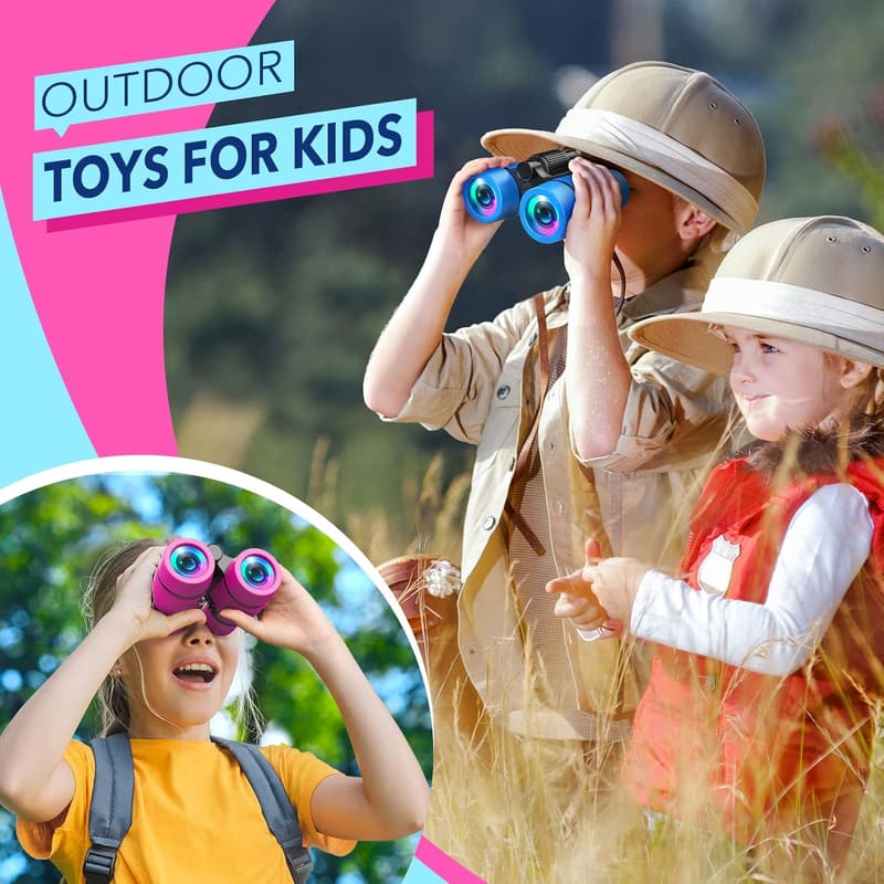 Outdoor Learning Binoculars for Kids Ages 3-7