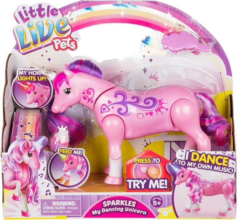 Interactive Dancing Unicorn with Music & Lights - For Ages 5+