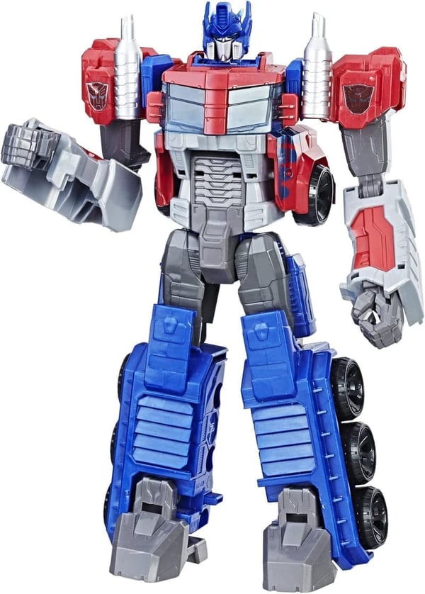Optimus Prime Action Figure - 11-Inch Transforming Toy for Kids