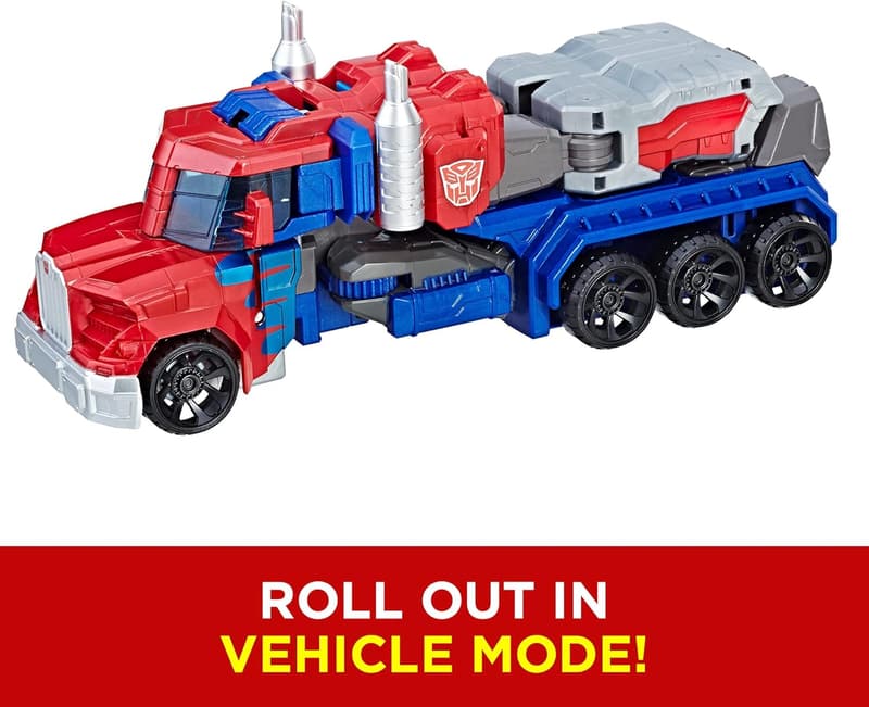 Optimus Prime Action Figure - 11-Inch Transforming Toy for Kids