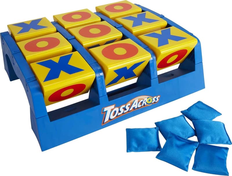 Toss Across Outdoor Game for Kids – 3-in-a-Row Bean Bag Fun