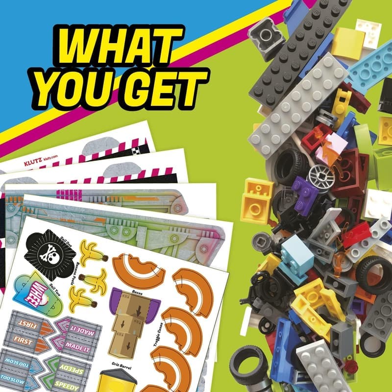Lego Race Cars STEM Activity Kit for Kids