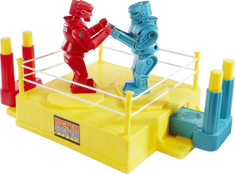 Rock 'Em Sock 'Em Robots Boxing Game by Mattel