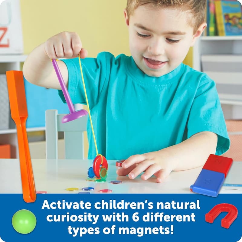 STEM Explorers Magnet Movers Set for Ages 5+, 39 Pieces