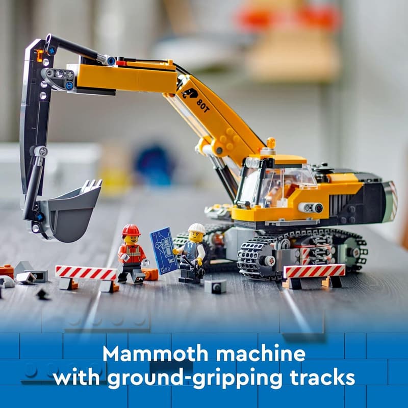 LEGO City Construction Excavator Toy for Kids 8+
