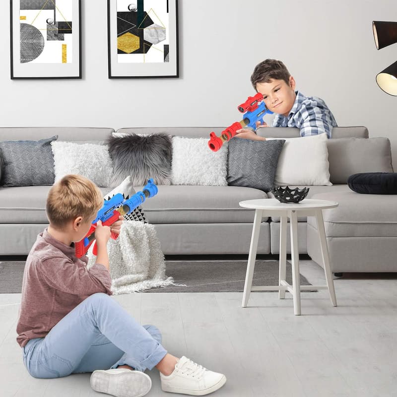 Foam Ball Popper Toy Set with Target for Kids Ages 5+