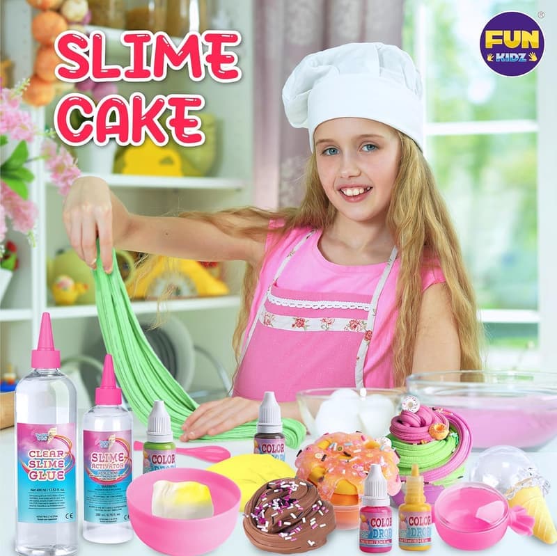 Ice Cream Slime Making Kit for Girls Age 8-12 - Perfect Birthday Gift