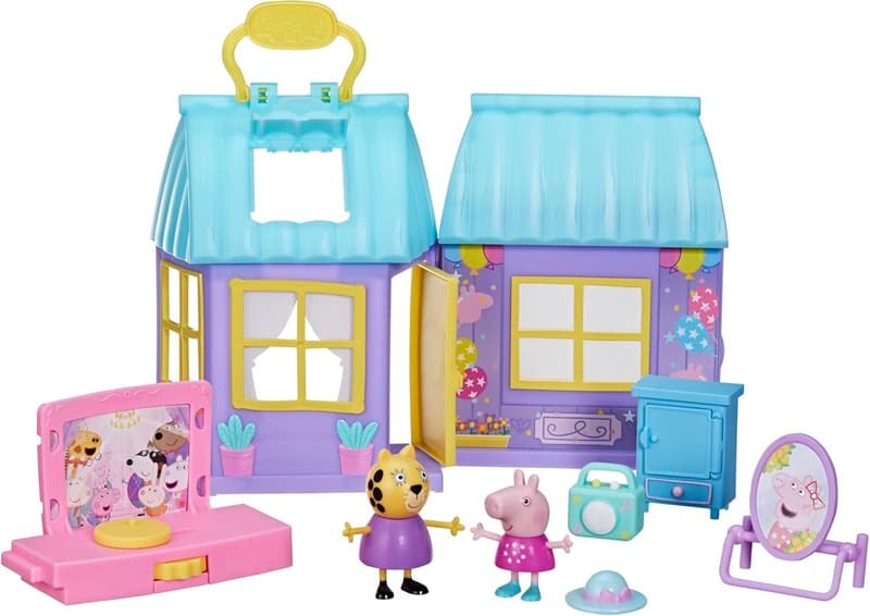 Peppa Pig Dance Party Playset with House & Figures, Ages 3+