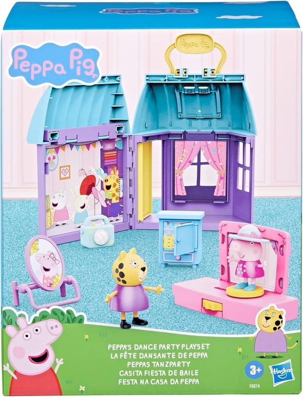 Peppa Pig Dance Party Playset with House & Figures, Ages 3+