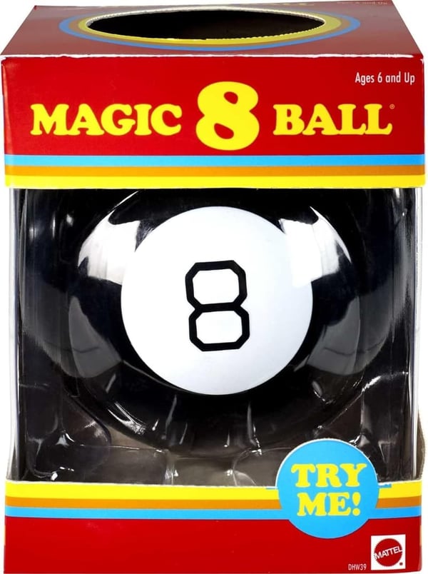 Magic 8 Ball Retro-Style Novelties for Games