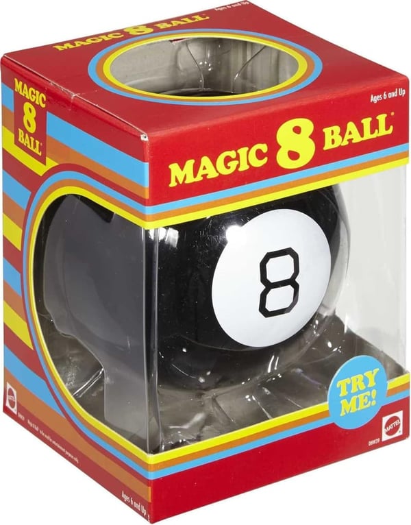 Magic 8 Ball Retro-Style Novelties for Games