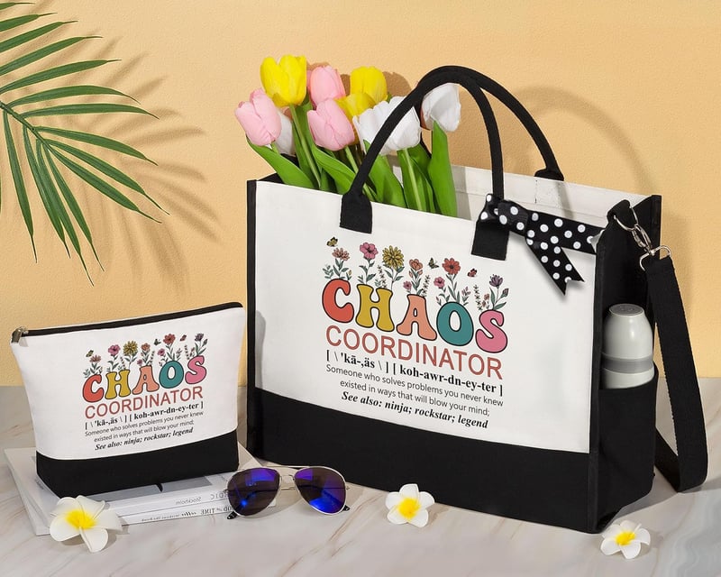 Administrative Professionals Day Canvas Tote Bag for Women