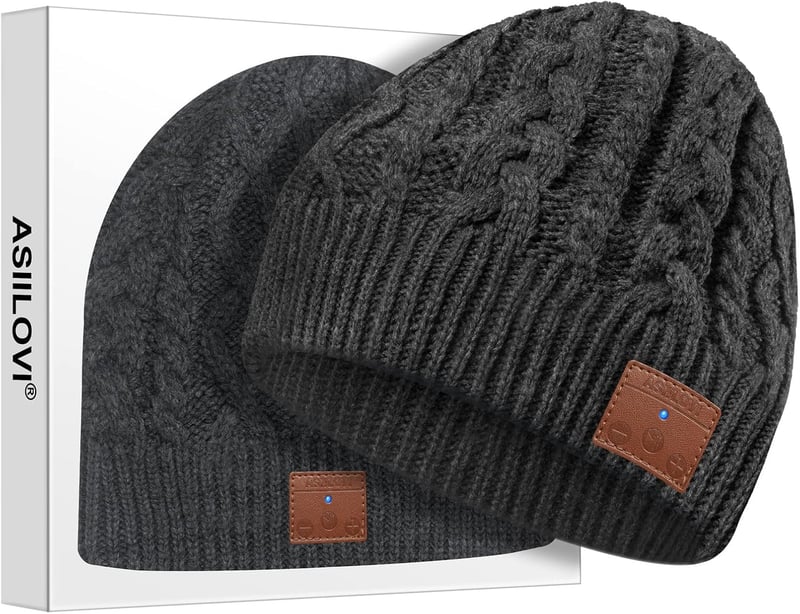 Bluetooth Beanie Hat with Wool Lining - Perfect Christmas Gift