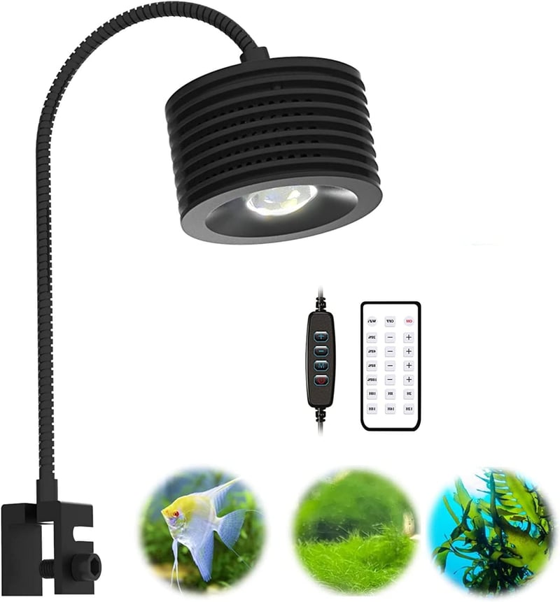 Adjustable Full Spectrum Aquarium Light for Freshwater & Saltwater Tanks